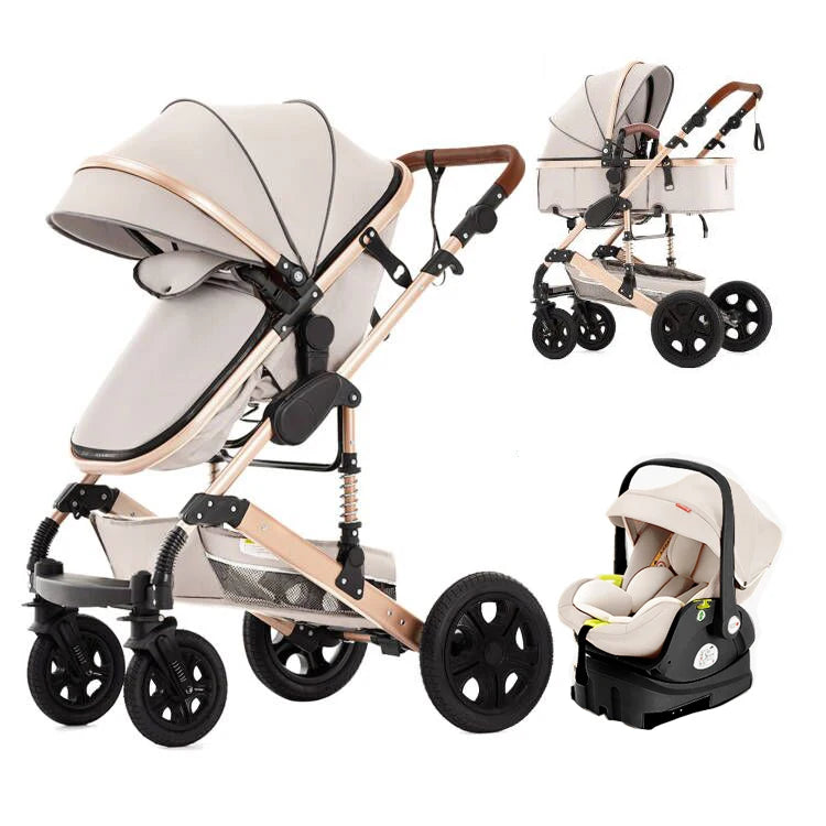 Baby Stroller Travel System with Car Seat Combo