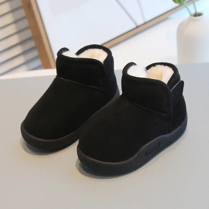 Winter Baby Snow Boots Plush Warm First Walker Shoes