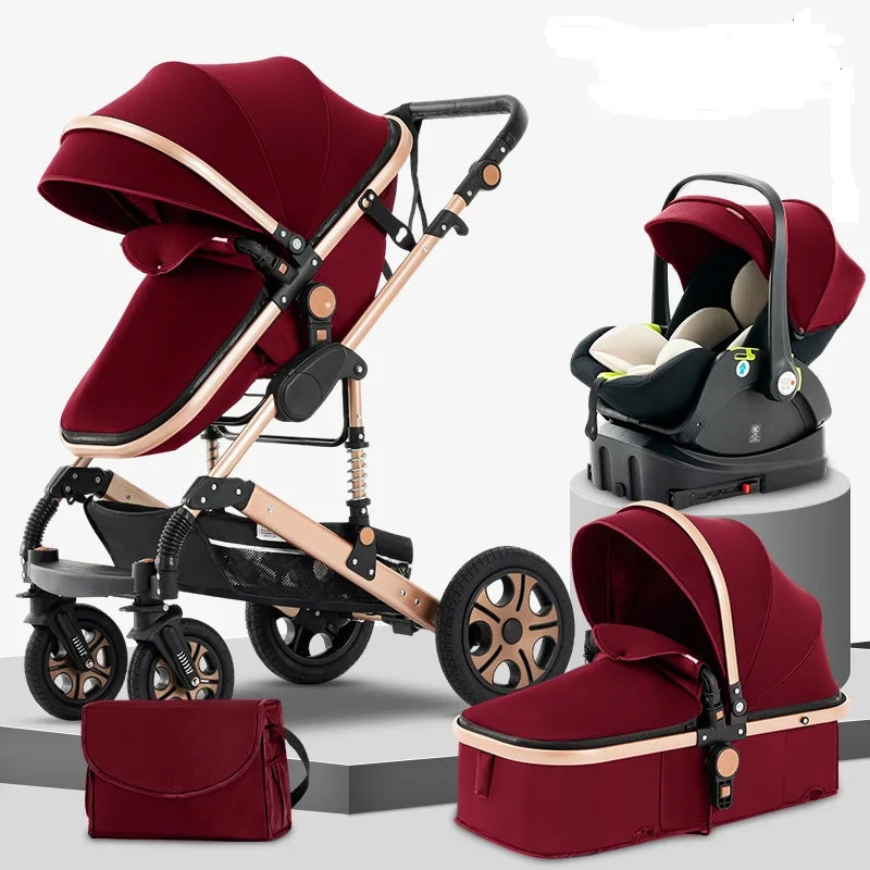 Baby Stroller Travel System with Car Seat Combo