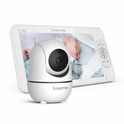 Baby Monitor Dual Cameras 1080P Split Screen Display