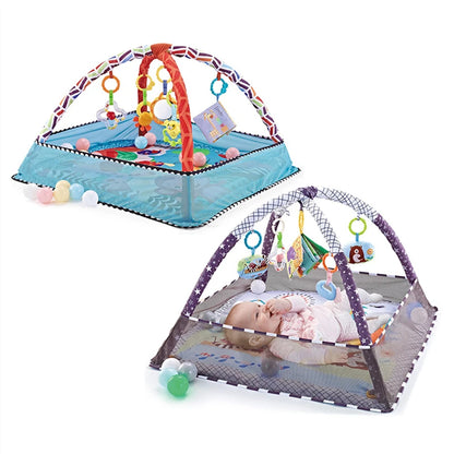 Baby Activity Gym Crawling Play Mat Fitness Frame