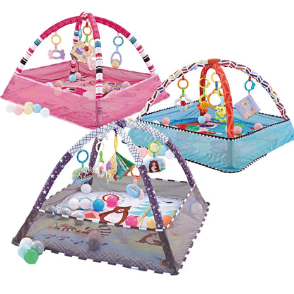Baby Activity Gym Crawling Play Mat Fitness Frame