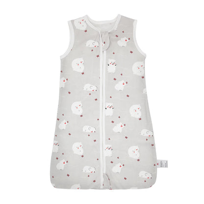Baby Summer Sleepsack Anti-Kick Bear Print Sleeping Bag