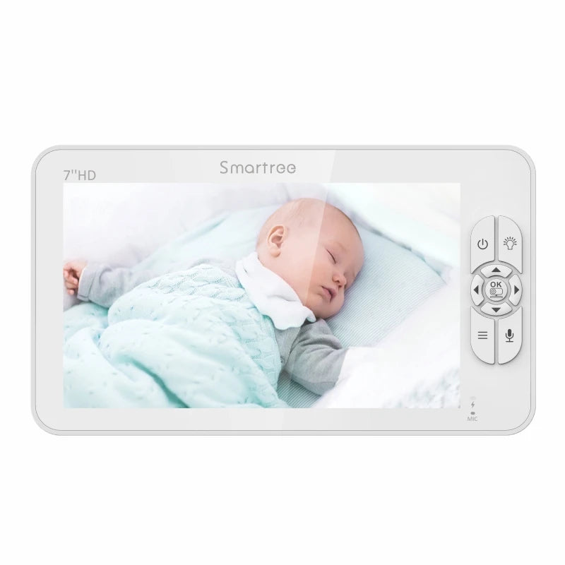 Baby Monitor Dual Cameras 1080P Split Screen Display