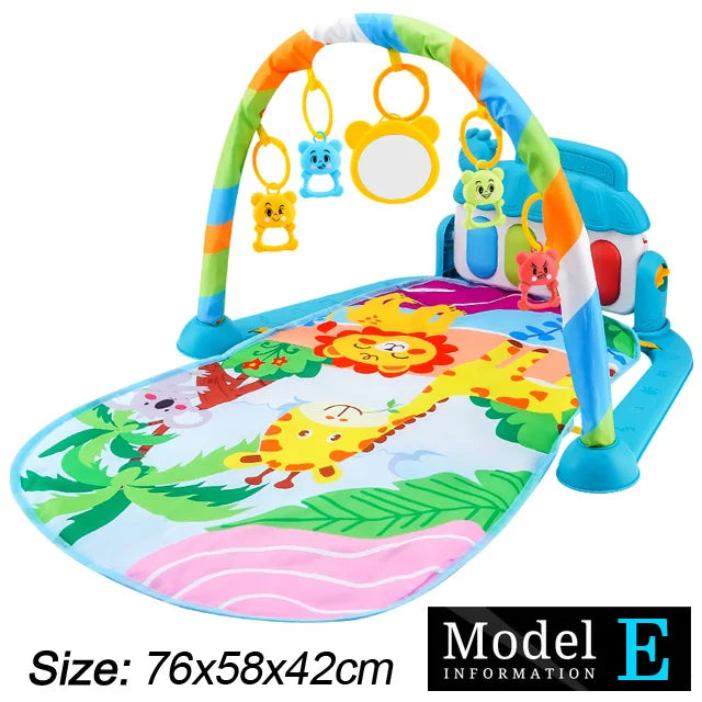Baby Piano Fitness Gym Play Mat Early Learning