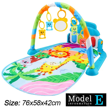 Baby Piano Fitness Gym Play Mat Early Learning