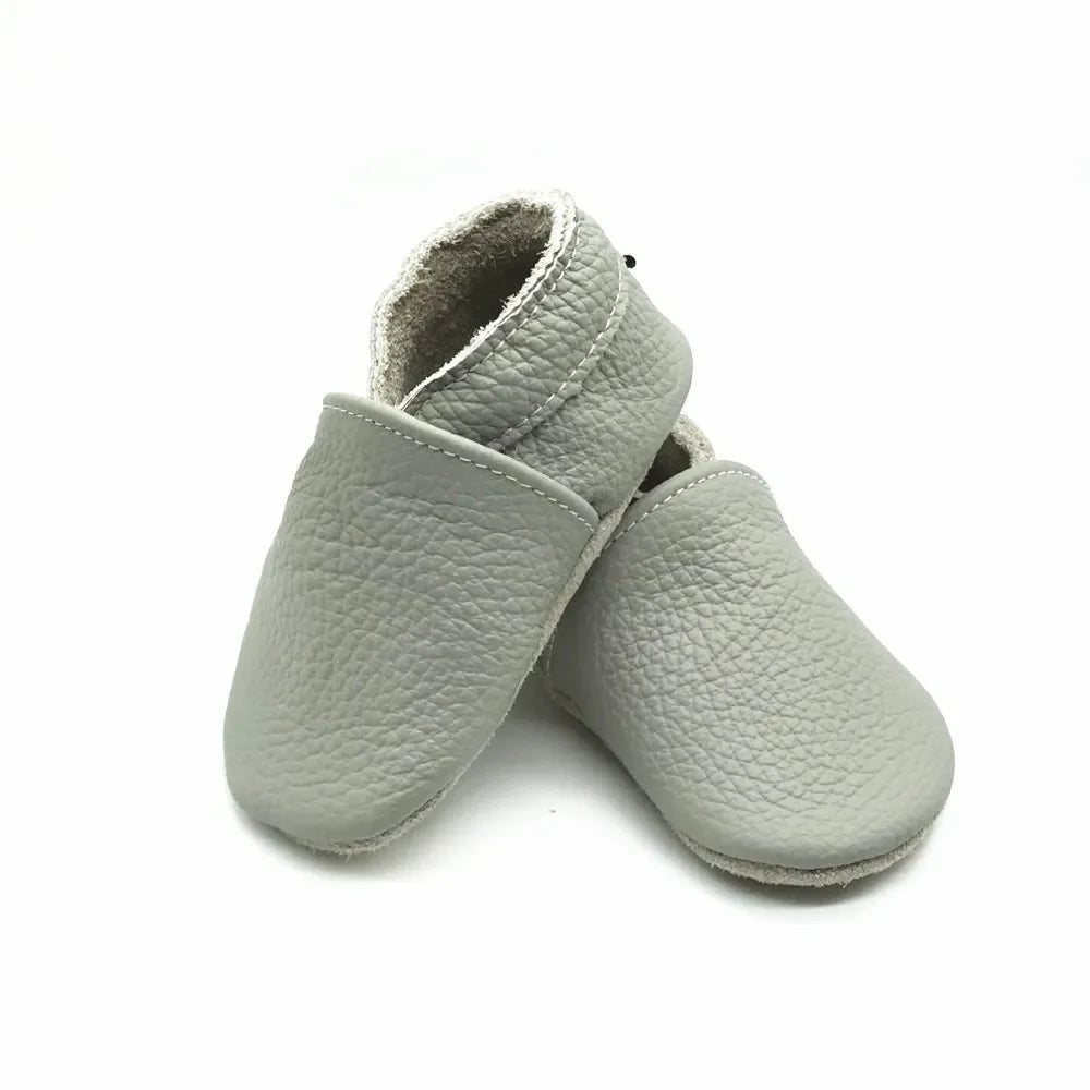 Baby Cow Leather Soft Sole Non-Slip First Walkers