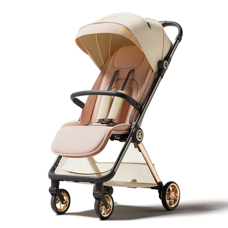 Lightweight Compact Travel Baby Stroller One-Hand Fold