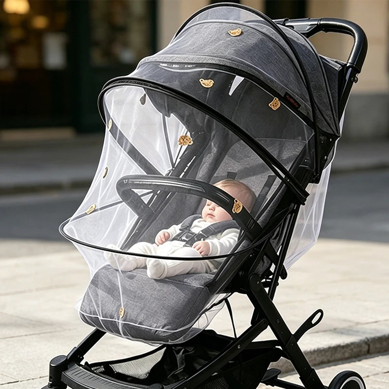 Universal Baby Stroller Mosquito Net Insect Protection Mesh