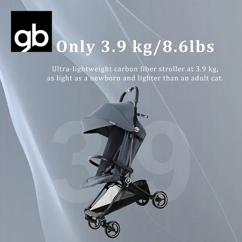 Carbon Fiber Ultra-Lightweight Travel Baby Stroller