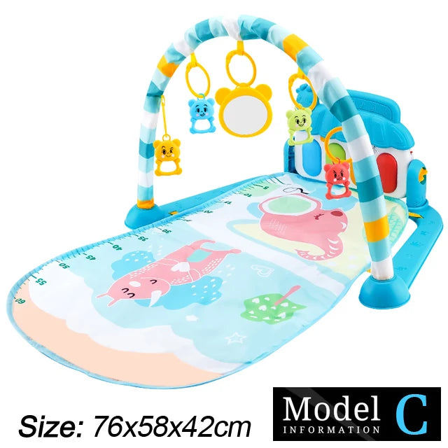 Baby Piano Fitness Gym Play Mat Early Learning