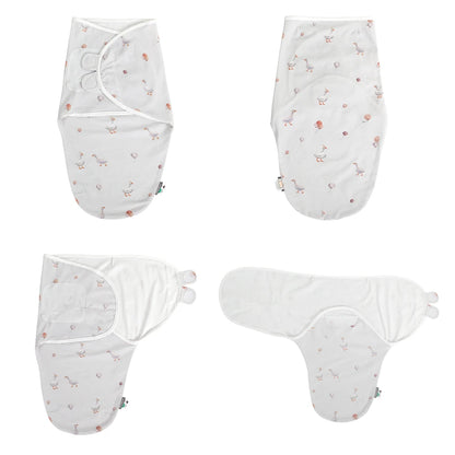 Newborn Cotton Summer Swaddle Sleeping Bag Sleepsack 0-6 Months