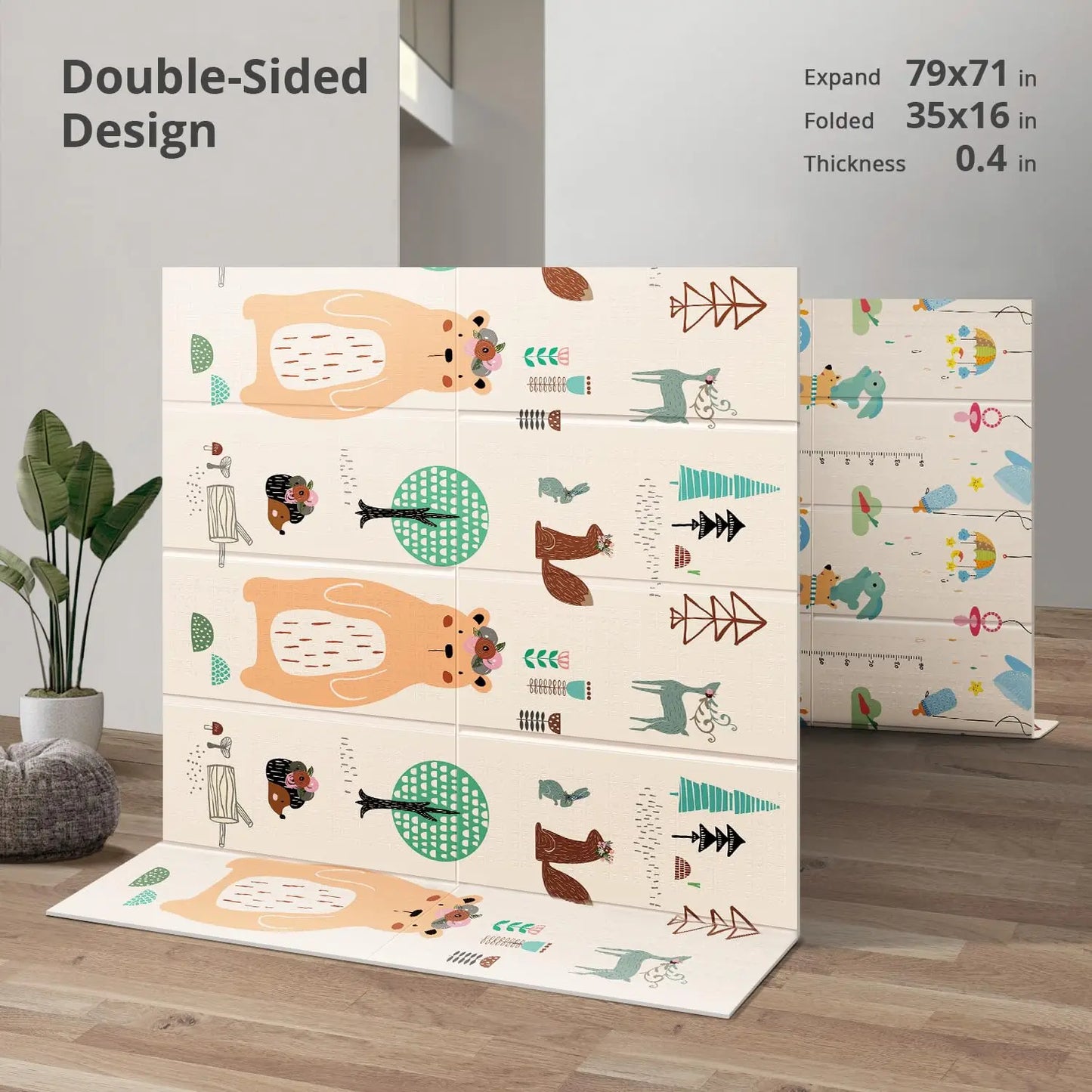 Foldable Extra Large Waterproof Foam Baby Play Mat