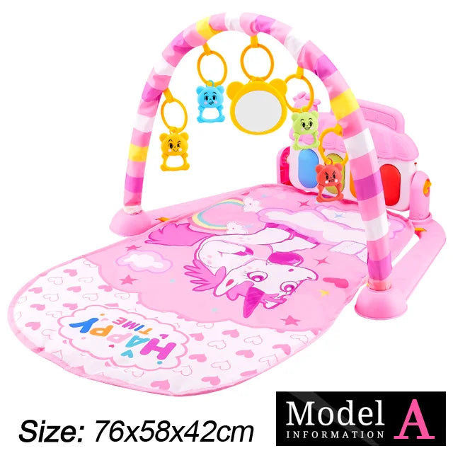 Baby Piano Fitness Gym Play Mat Early Learning