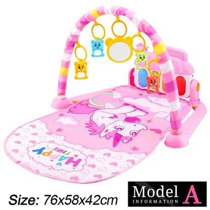 Baby Piano Fitness Gym Play Mat Early Learning