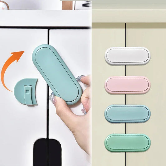 Baby Safety Cabinet Drawer Locks Anti-Pinch Protection Set