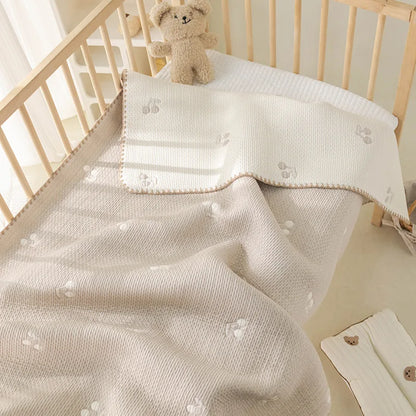 Soft Cotton Baby Swaddle Receiving Blanket Stroller Cover Quilt