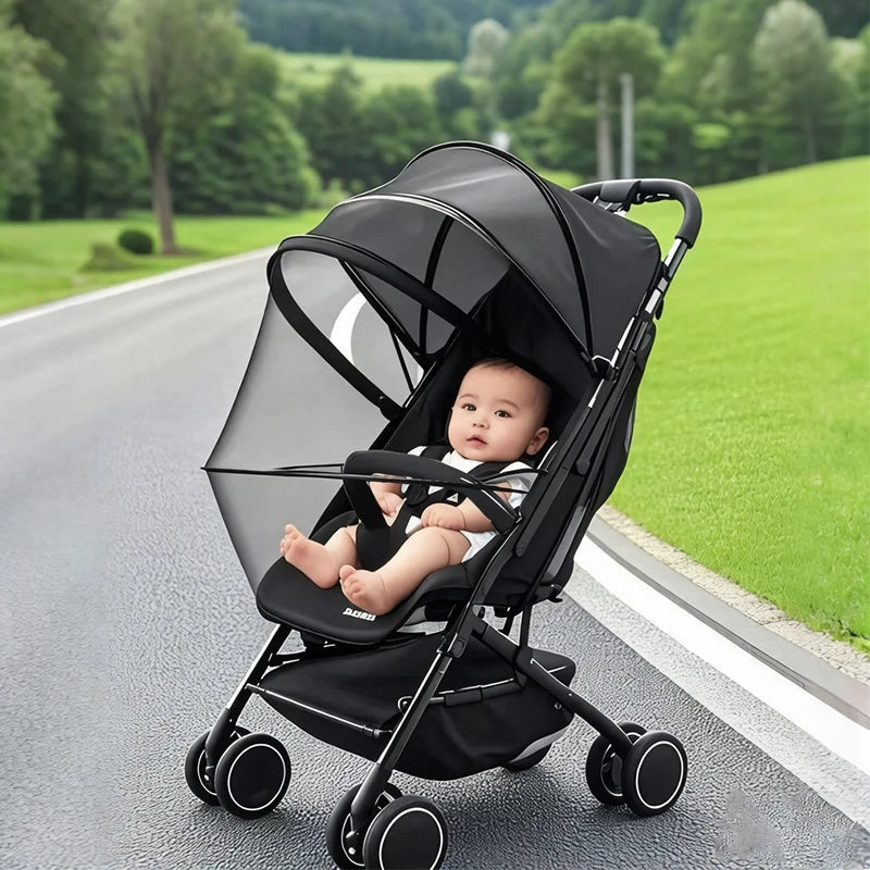 Summer Baby Stroller Mosquito Net Full Cover Protection
