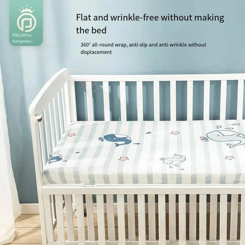 Pure Cotton Baby Mattress Sheet for Bassinet and Cradle