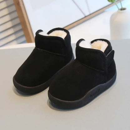 Winter Baby Snow Boots Plush Warm First Walker Shoes