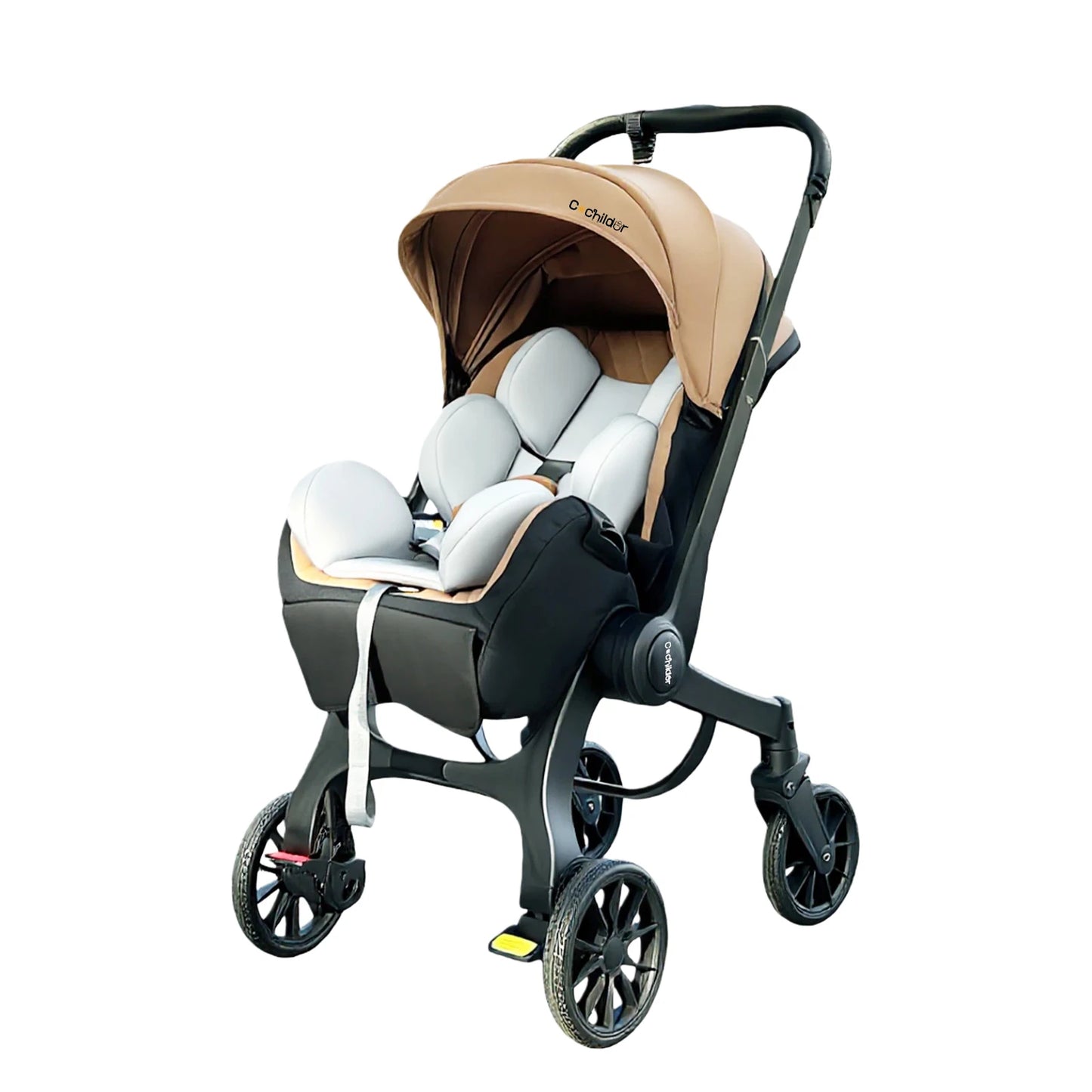 Multi-Functional Foldable Baby Stroller with Adjustable Backrest