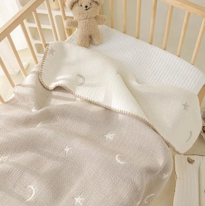 Soft Cotton Baby Swaddle Receiving Blanket Stroller Cover Quilt