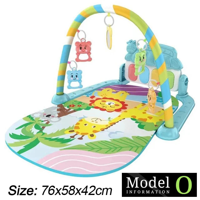 Baby Piano Fitness Gym Play Mat Early Learning