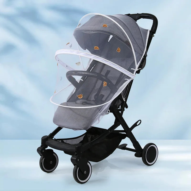 Summer Baby Stroller Mosquito Net Full Cover Protection