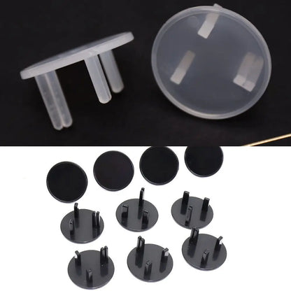10PCS UK Power Socket Safety Plug Covers Baby