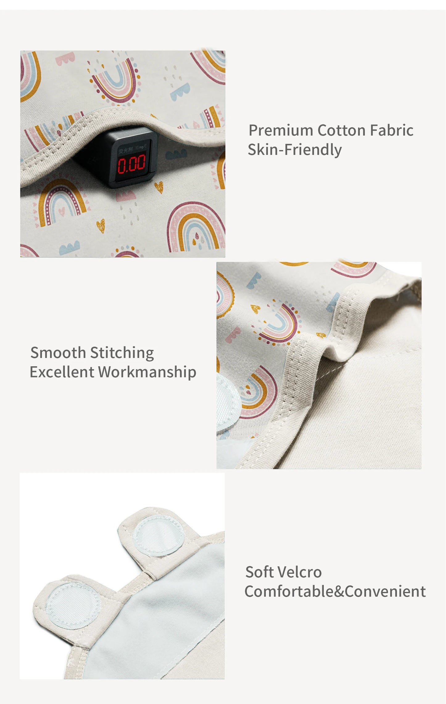Cotton Newborn Swaddle Sleep Sack Diaper Cocoon