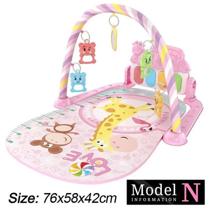 Baby Piano Fitness Gym Play Mat Early Learning