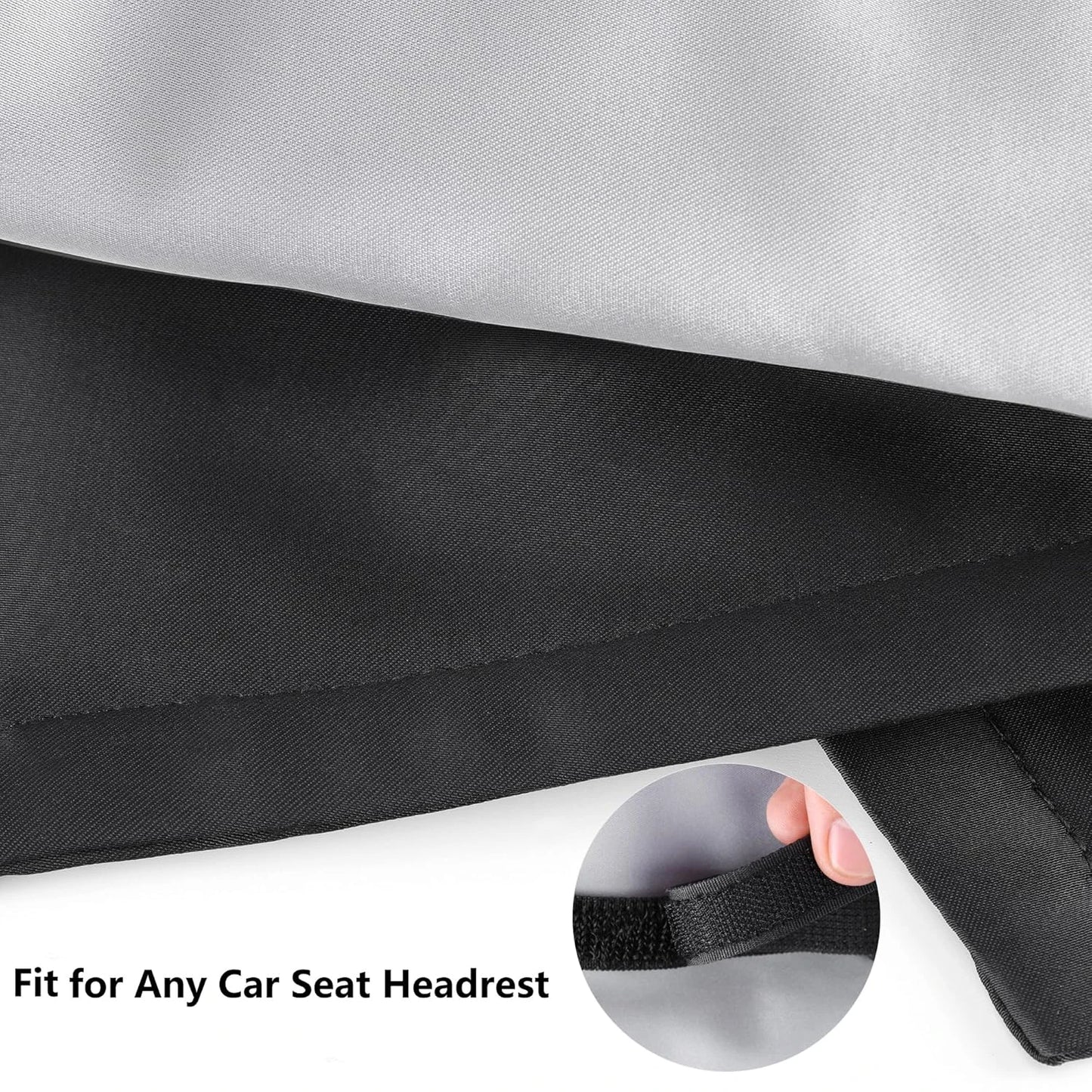 2-Pack Infant Car Seat Headrest Soft Support Cushions