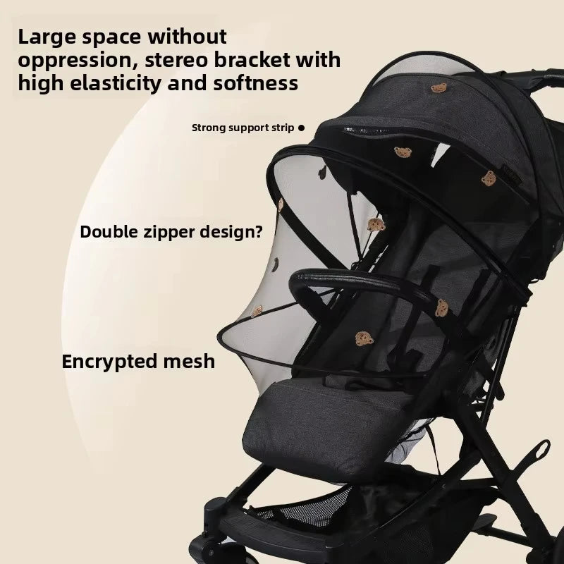 Summer Baby Stroller Mosquito Net Full Cover Protection