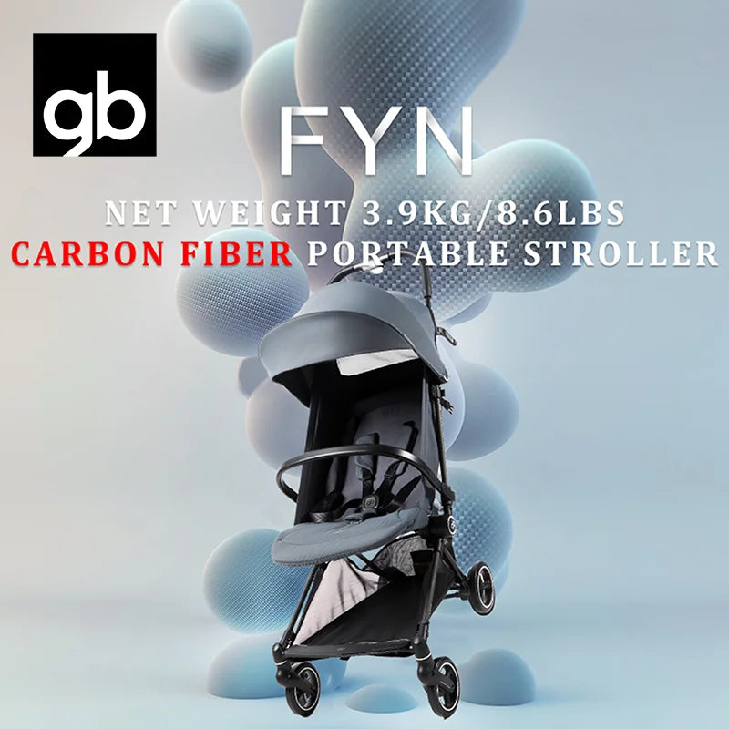 Carbon Fiber Ultra-Lightweight Travel Baby Stroller