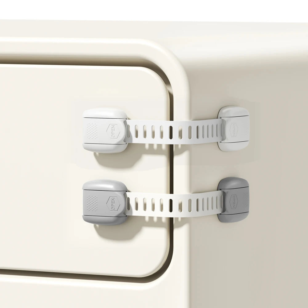 Childproof Safety Straps for Cabinets and Home Furniture