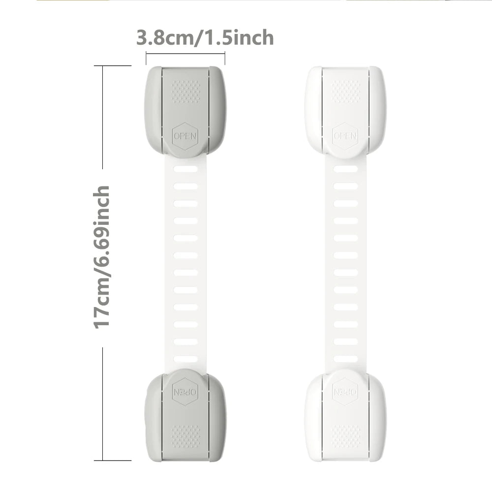 Childproof Safety Straps for Cabinets and Home Furniture