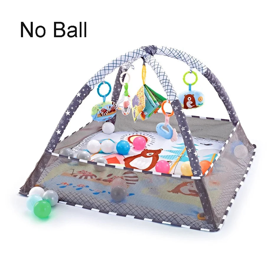 Baby Activity Gym Crawling Play Mat Fitness Frame