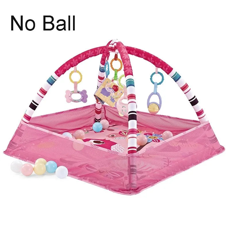 Baby Activity Gym Crawling Play Mat Fitness Frame