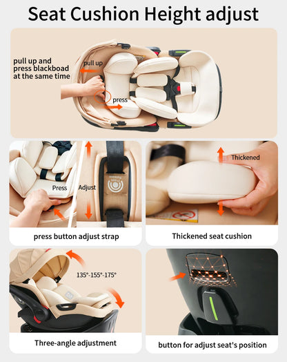 Baby Stroller Travel System with Car Seat Combo