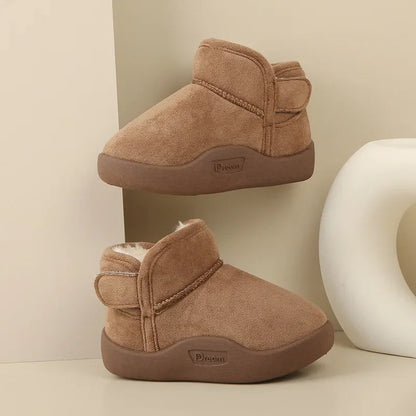 Winter Baby Snow Boots Plush Warm First Walker Shoes
