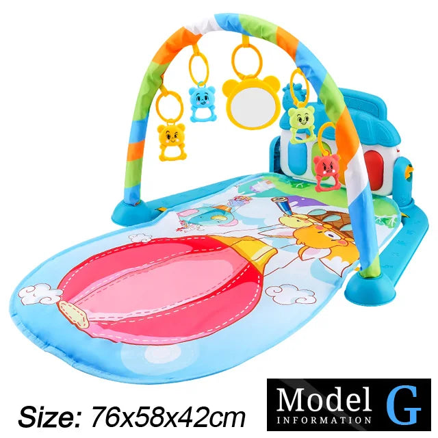 Baby Piano Fitness Gym Play Mat Early Learning
