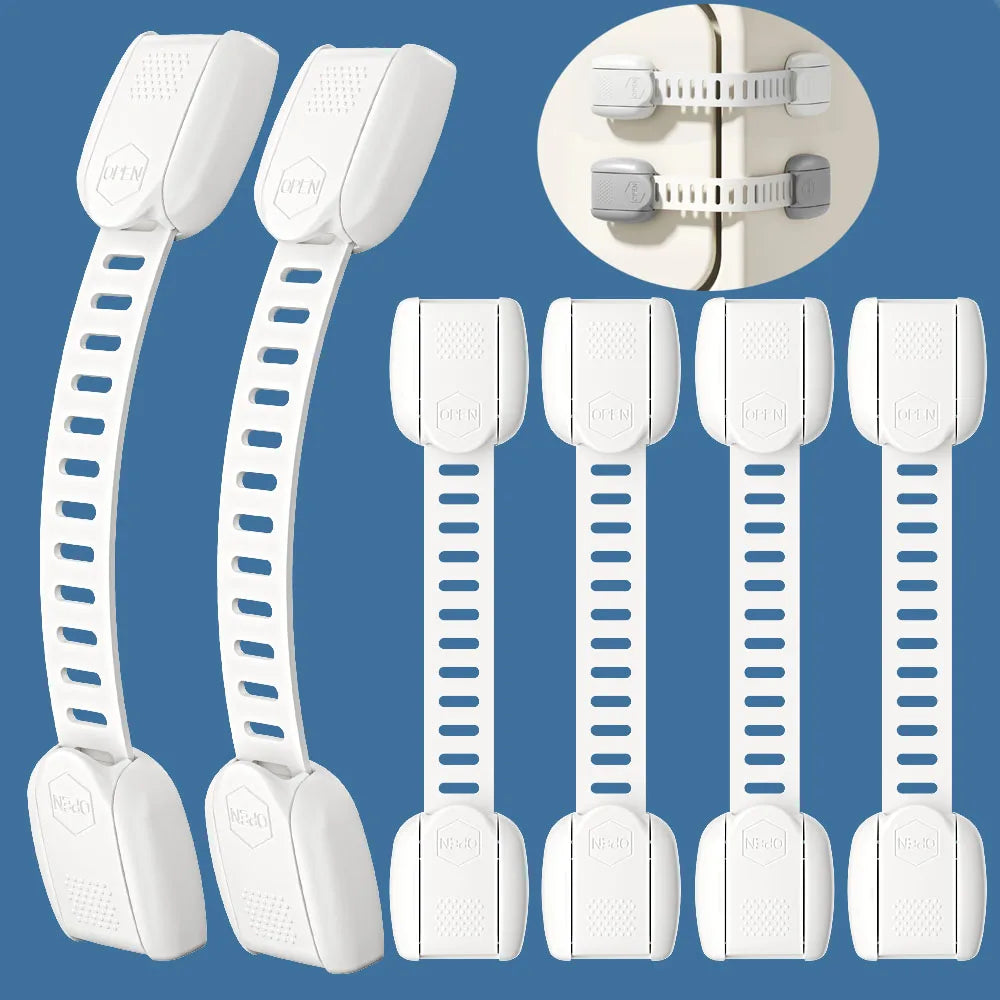 Childproof Safety Straps for Cabinets and Home Furniture