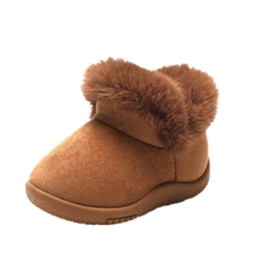 Winter Baby Snow Boots Plush Soft First Walker Shoes