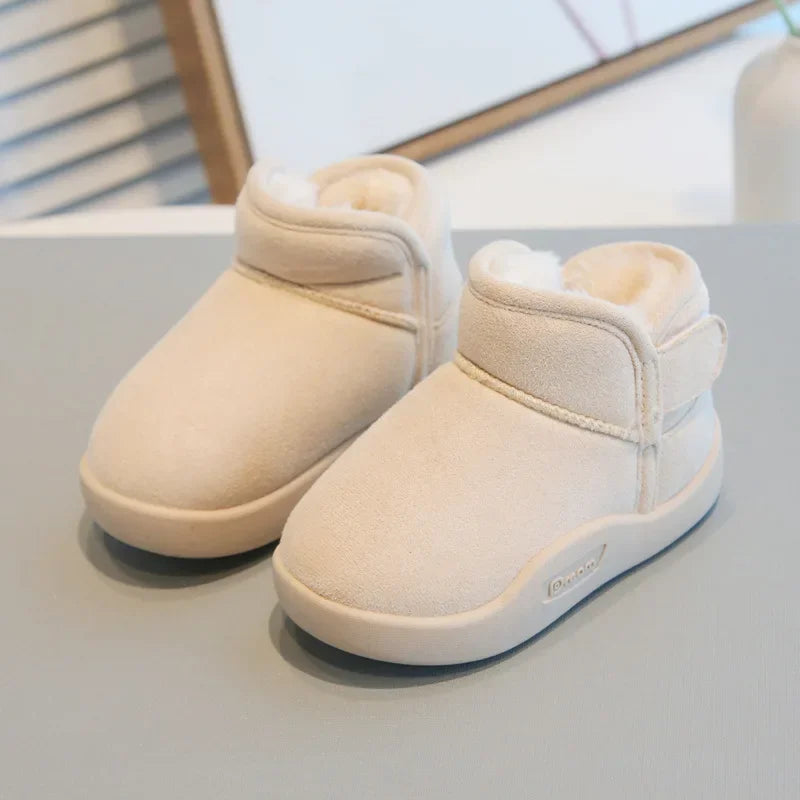 Winter Baby Snow Boots Plush Warm First Walker Shoes
