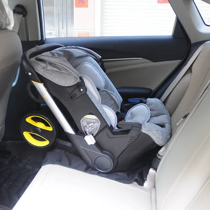3-in-1 Baby Stroller with Car Seat Foldable Pram