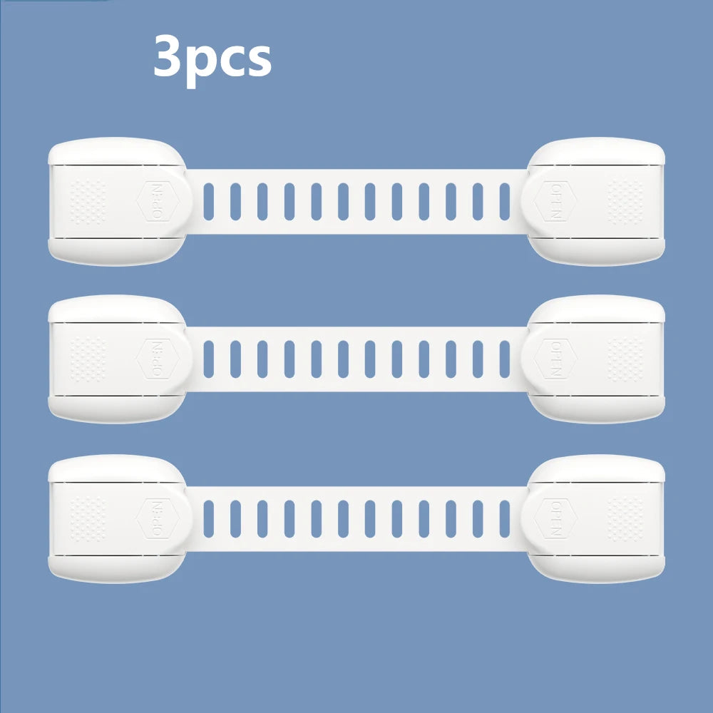 Childproof Safety Straps for Cabinets and Home Furniture
