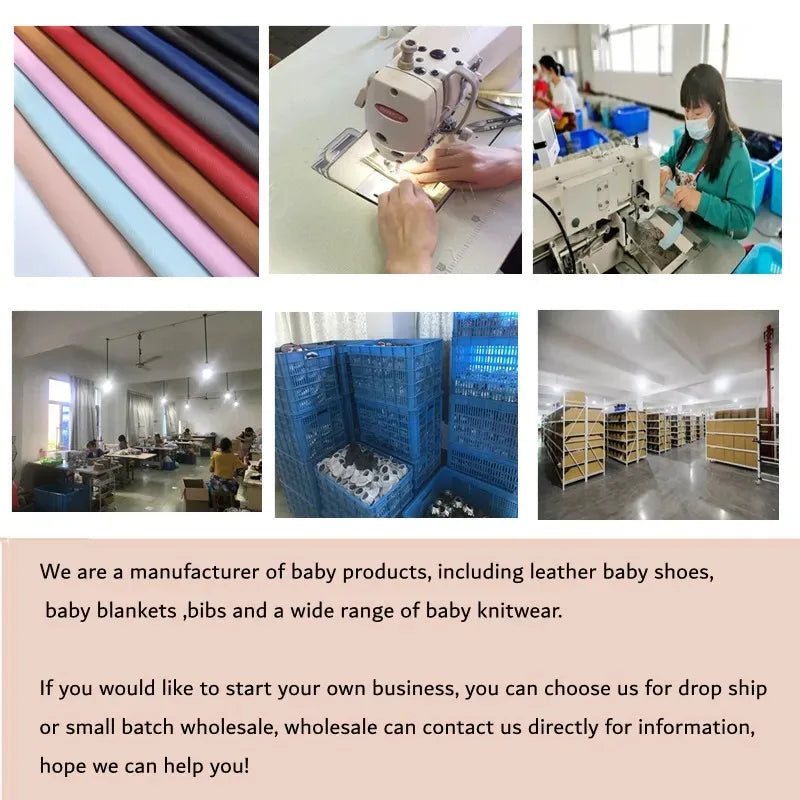 Baby Cow Leather Soft Sole Non-Slip First Walkers