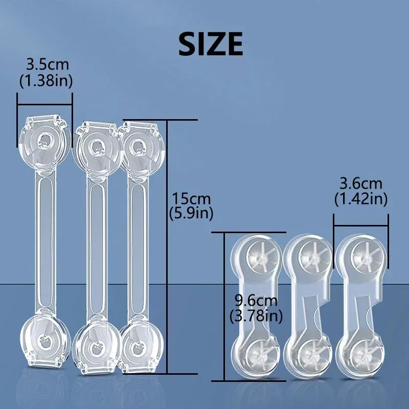 Baby Safety Cabinet Door Drawer Fridge Security Locks