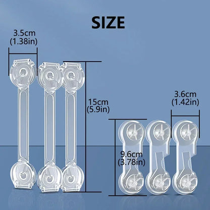 Baby Safety Cabinet Door Drawer Fridge Security Locks