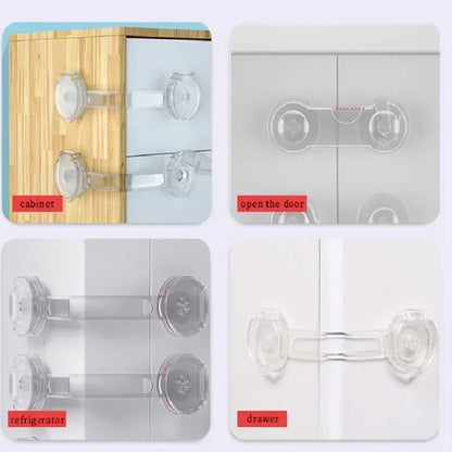 Baby Safety Cabinet Door Drawer Fridge Security Locks